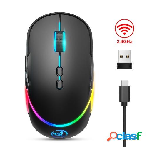HXSJ T200 2.4G Ratón inalámbrico para juegos Ratón