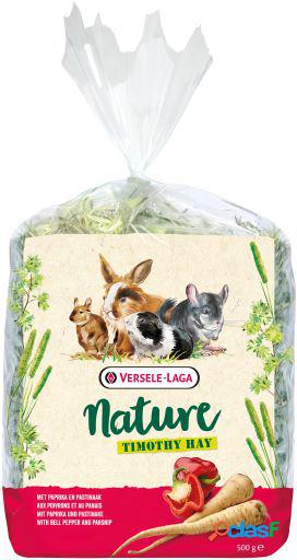 Heno Nature de Pimiento y Chirivía para Roedores 500 GR