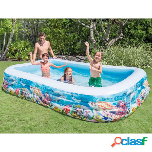 INTEX Swim Center Piscina familiar vida marina 305x183x56 cm