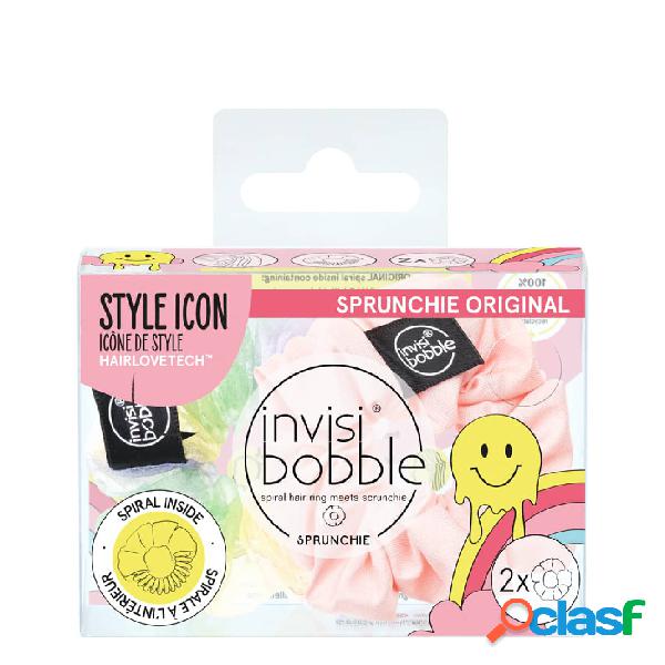 Invisibobble Sprunchie x2-Retro Dreamin' Hue-Man Amor