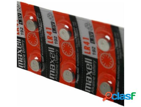 Juego de 10 Pilas OTECH Maxell para Maxell LR192