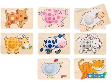 Juego de Memoria GOKI Animales (Edad Mínima: 2 años)