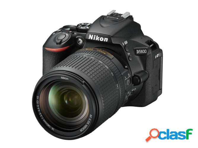 Kit Cámara Réflex NIKON D5600+AFS DX 18/140G VR (24.7 MP -