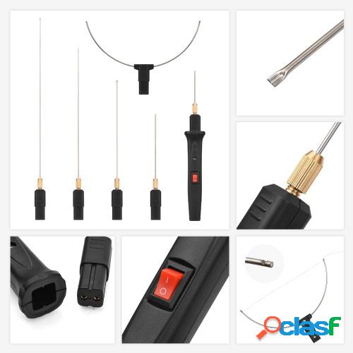 Kit de cortador de espuma eléctrico de mano de 24 W con 5