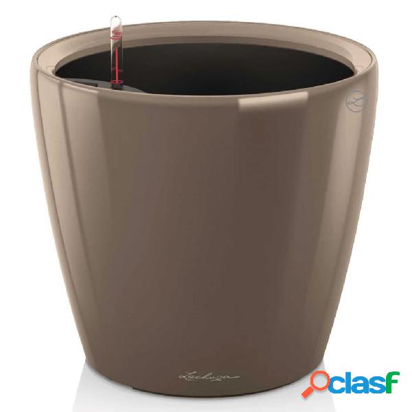 LECHUZA Macetero Classico 43 LS ALL-IN-ONE topo brillante