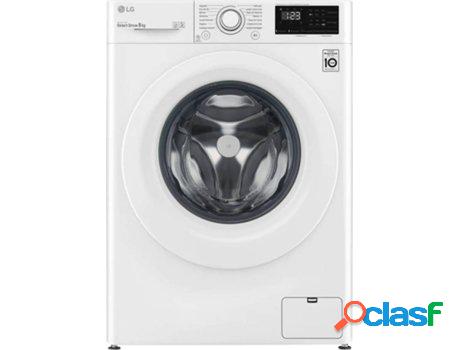 Lavadora LG F4WV3008N3W (8 kg - 1400 rpm - Blanco)