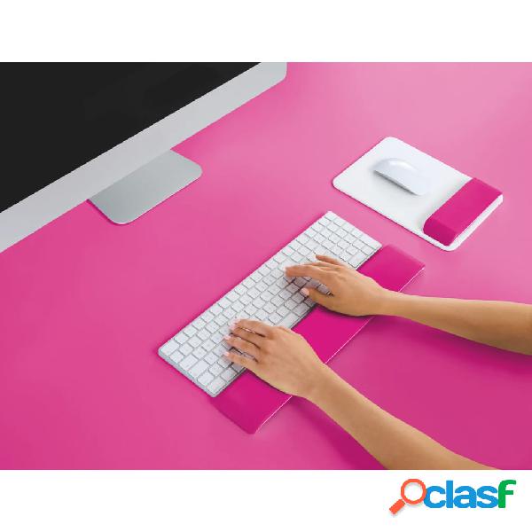 Leitz Reposamuñecas ajustable ergonómico Ergo WOW rosa