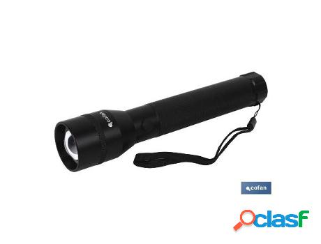 Linterna led alum. zoom led 140lm ø4 x22 cm