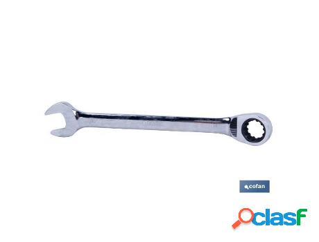 Llave combinada carraca revers. 9mm