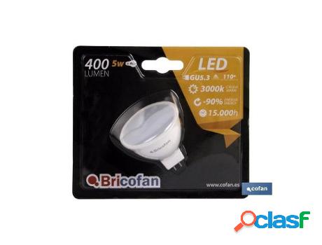 Lámpara led cob 5 w gu-5.3 400 lm 4000 k