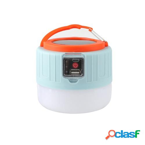 Luz solar para acampar al aire libre Lámpara de emergencia