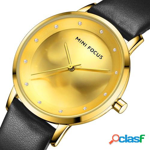 MINI FOCUS Reloj de cuarzo para mujer Reloj de moda clásico