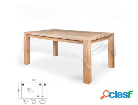 Mantel hule rectangular transparente antimanchas pvc 140x250