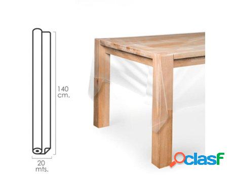 Mantel hule rectangular transparente. impermeable