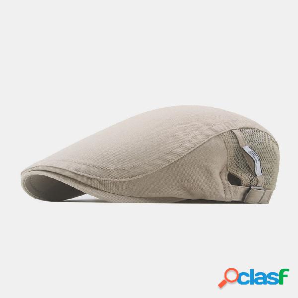 Menico Men's Cotton Mesh Transpirable al aire libre Casual