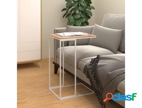 Mesa Auxiliar VIDAXL Blanco (Madera contrachapada - 40 x 30