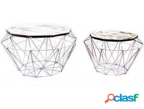 Mesa HOGAR Y MÁS Madera Escandinavo Set (67x63.5x36)