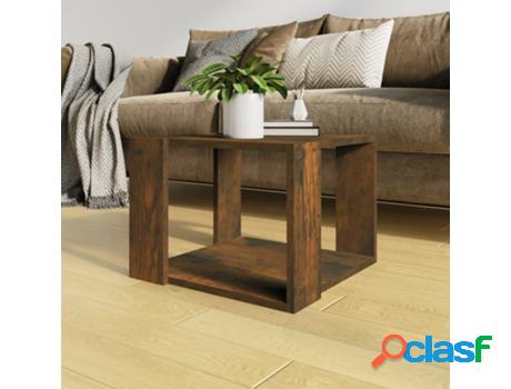 Mesa de Centro VIDAXL Marrón (Madera contrachapada - 40 x