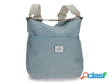 Mochila PEPE JEANS Cora Algodón Mujer (Azul)