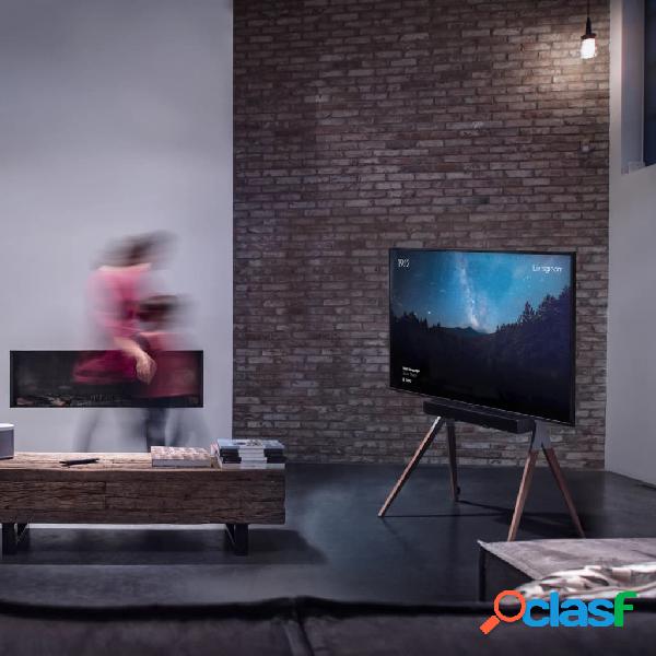One For All Soporte de TV con patas marrón oscuro 32"-70"