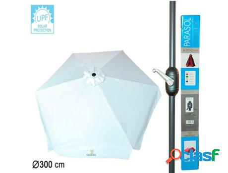 Parasol acero 300 cm proteccion uva