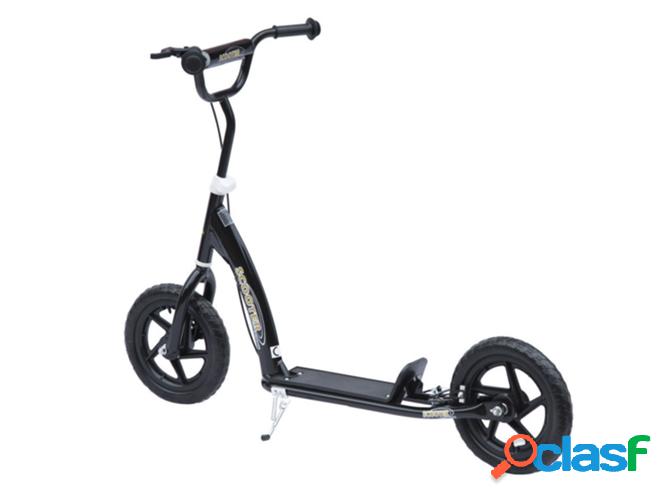 Patinete HOMCOM (12 Polegadas - Negro)