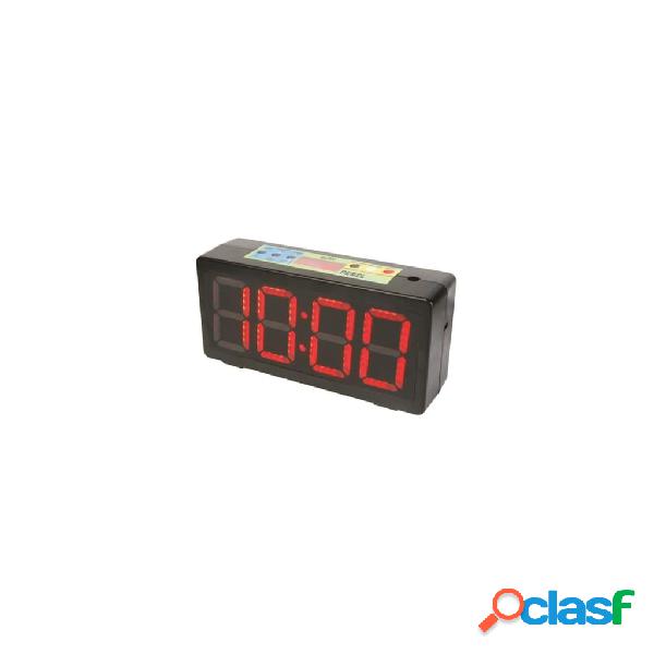 Perel Reloj con temporizador negro