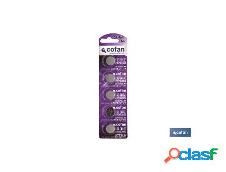 Pila boton cr1616/3,0v caja 5 unid.