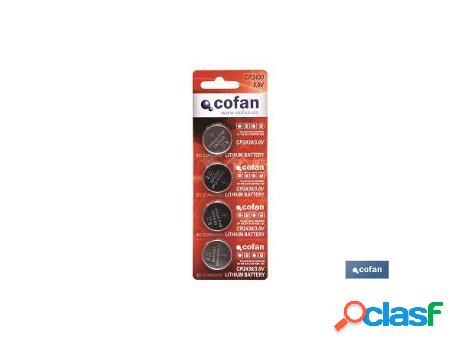 Pila boton cr2430/3,0v caja 4 unid.