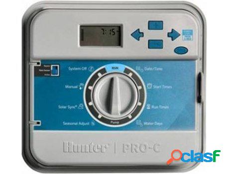 Programador de Riega HUNTER PC-401iE (4 Estaciones)