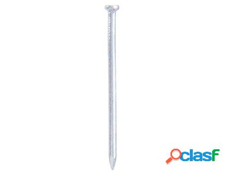 Puntas acero cabeza plana zincadas (1 kg.) 2,50x40 mm.