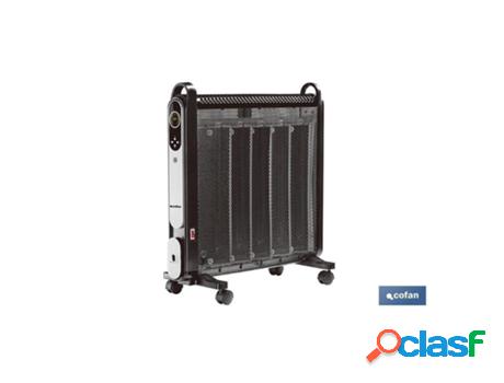 Radiador de mica negro modelo astana 2000w