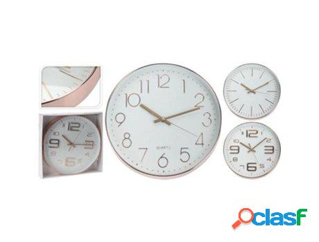 Reloj pared cobre 30cm surtido