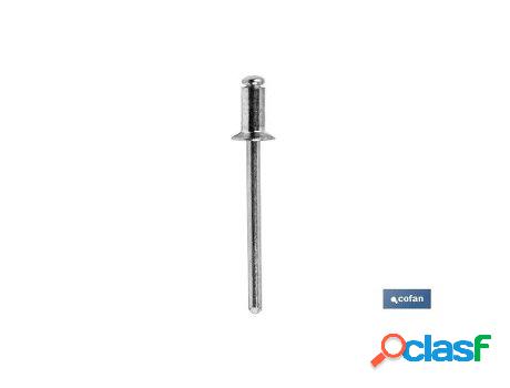 Remache alum. stand. avellanado 3,2x8 caja 1000 unid.
