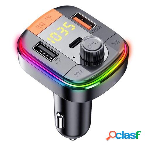 Reproductor de música MP3 para coche BT transmisor FM