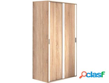 Ropero HOMESOUTH Cambria Claro - Blanco (Melamina - 120 x