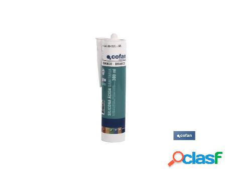 Silicona acida sanitaria 300ml blanco