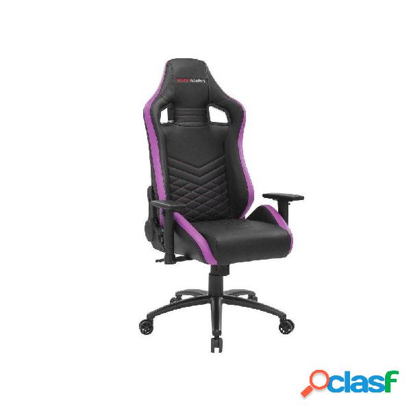 Silla Gaming Mars Gaming MGCX NEO/ Púrpura y Negra