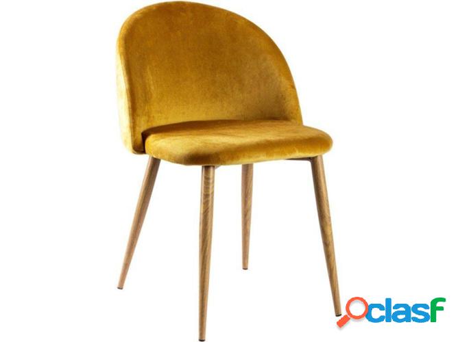 Silla REGALOS MIGUEL Vint (Amarillo - 38 x 74 x 43 cm -