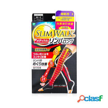 SlimWalk Medical Lymphatic Compression Socks, Long Type - #