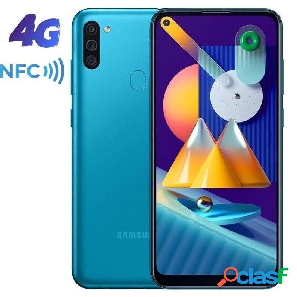 Smartphone samsung galaxy m11 3gb/ 32gb/ 6.4'/ azul