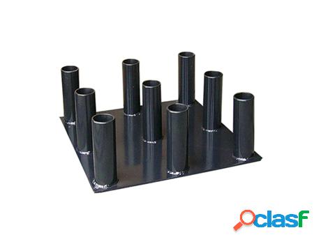 Soporte vertical barras softee 30mm