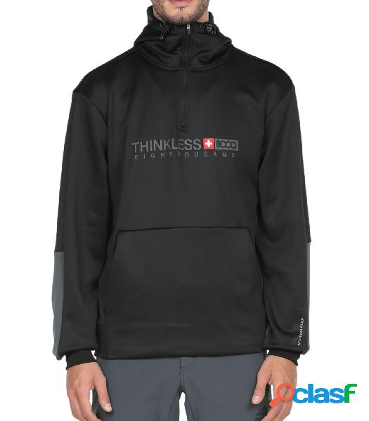 Sudadera +8000 Nudos 005 Hombre Negro XL