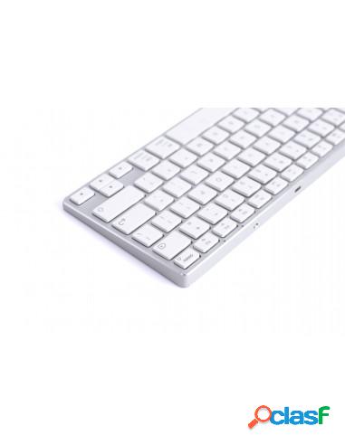 TECLADO SUBBLIM WIRELESS ADVANCE COMPACT SILVER