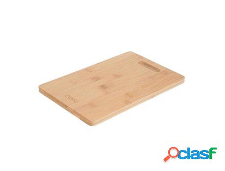 Tabla cortar cocina fabricada en madera de bambu 100% con