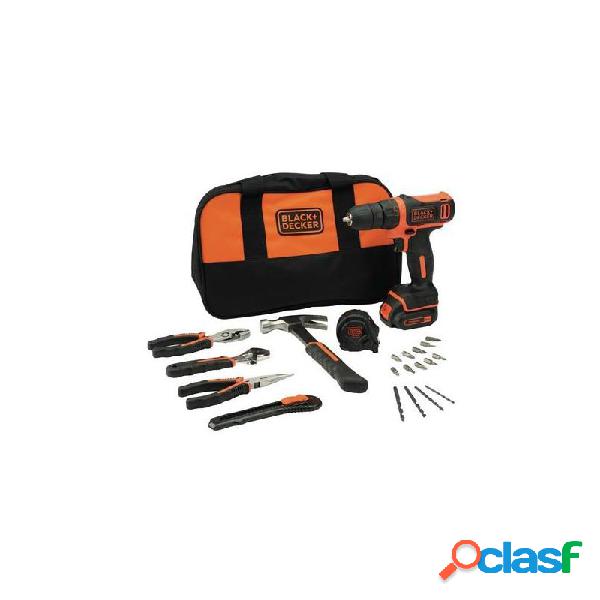 Taladro bateria blackdecker 10,8 v 1.5ah kit