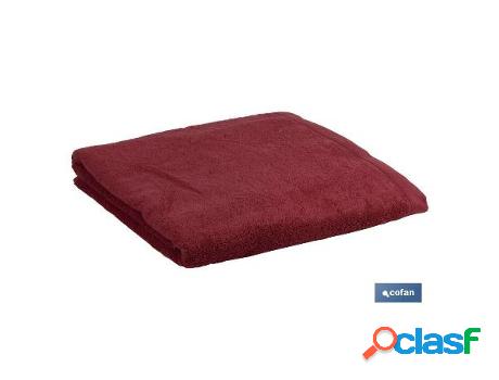 Toalla ducha burdeos 580gr/m2 modelo paris 70x140cm