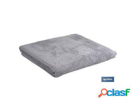 Toalla ducha gris perla gr.580/m2 modelo perlan 70x140cm