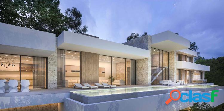 VILLA DE OBRA NUEVA EN MORAIRA