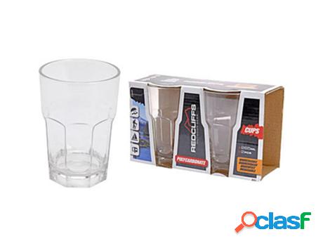 Vasos policarbonato 20,5 cl pack 2